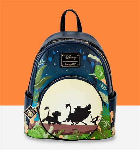 disney canvas loungefly backpack|Loungefly Disney The Lion King 30th Anniversary Silhouette All。